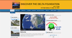 Desktop Screenshot of discoverthedelta.org